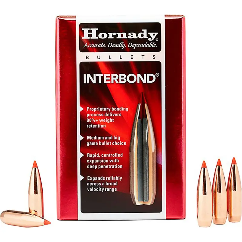 HORNADY 27309 270 CAL .277 130 GR INTERBOND 100 CT. Place Order