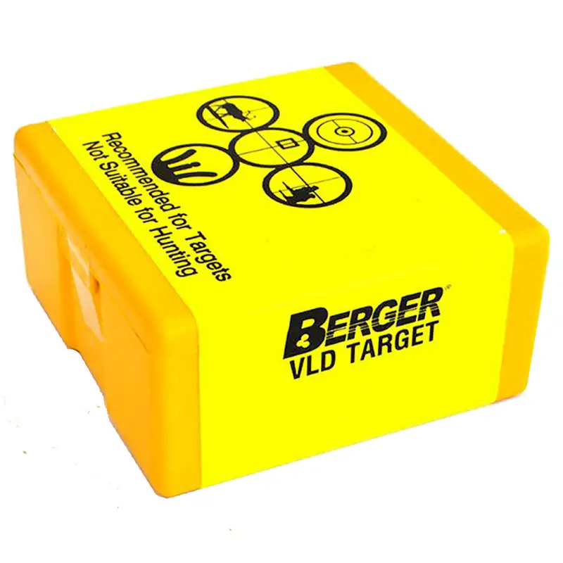 BERGER 26403 6.5MM 130GR VLD TARGET 100 CT. High Quality