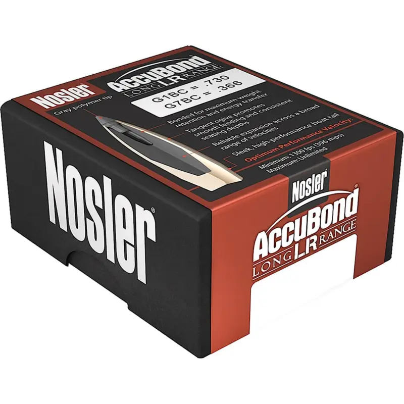 New Release NOSLER 58943 ABLR 6.5MM 129GR SP 100 CT.