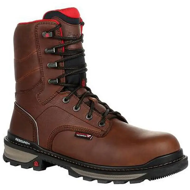 Rocky Rkk0297 Men's Rams Horn Composite Toe Waterproof Work Boots Fresh Stock