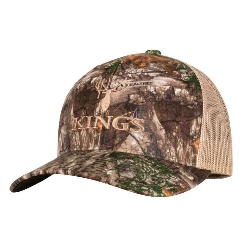 Buy Today Kings Camo Trucker Hat One Size Realtree Edge