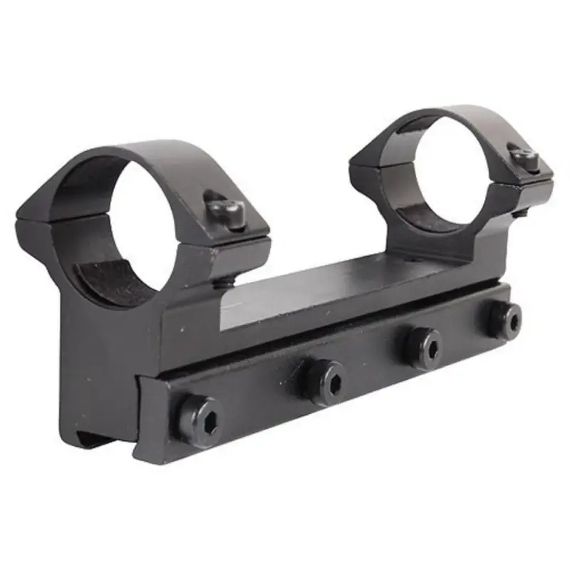 RWS Lock Down Scope Mount with Integral 1" Rings Rimfire and Air Gun Gloss Premium