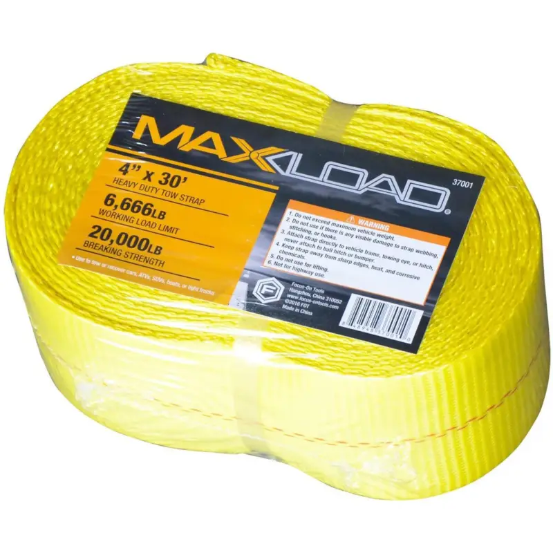 Save Now Max Load 37001.0 4" X30 ft Tow Strap (4in x 30ft)