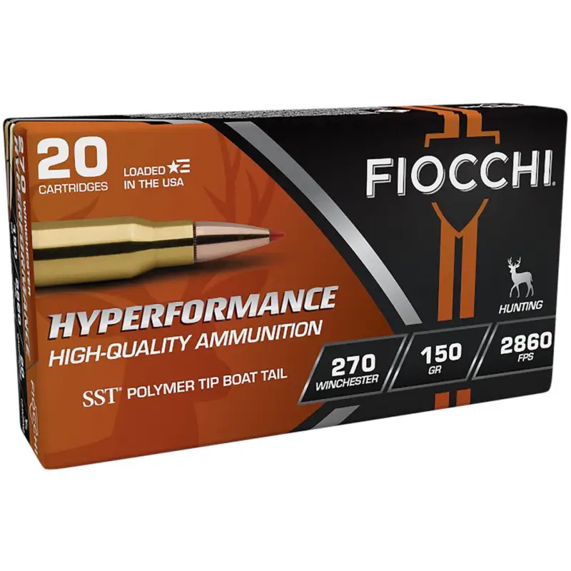 Discount Fiocchi 270HSB Hyperformance 270Win 150gr Super Shock Tip 20 Per Box/10 Case