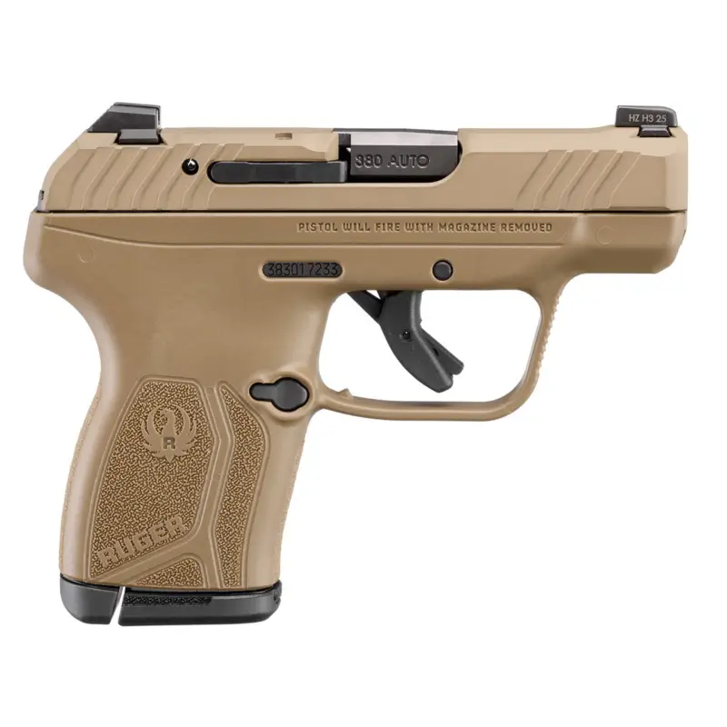 Ruger LCP MAX .380 Auto Compact 2.8" Barrel 10+1 Round Secure Checkout