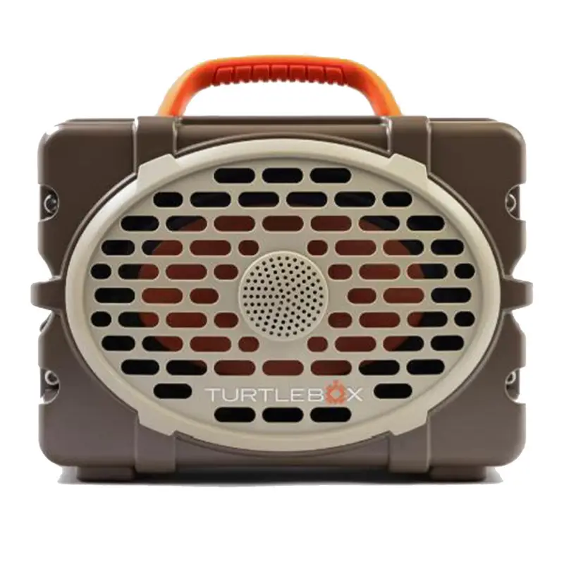 Limited Time Turtlebox Audio Original Gen 3 Delta Brown & Orange