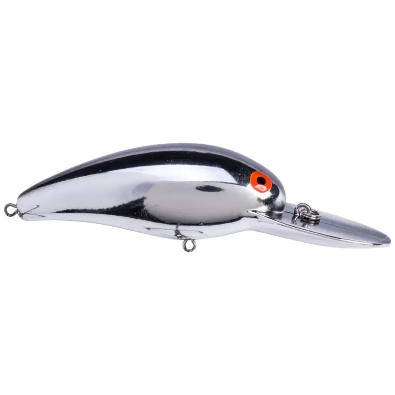 Weekend Sale Bomber Next Gen Model 7A Crankbait 2-5/8" 1/2 oz Chrome Black Back