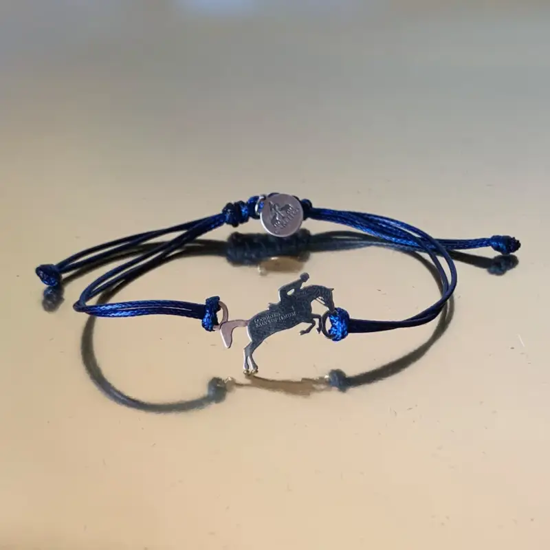 Price Drop LBO Bracelet Silver & Navy
