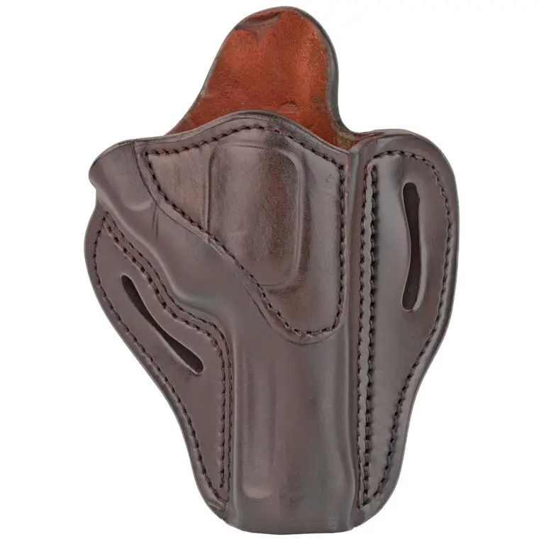 1791 Gunleather Revolver | Belt Holster | Size 2 | Right Hand | Signature Brown | S&W K Frame | Leather | RVH-2-SBR-R Budget