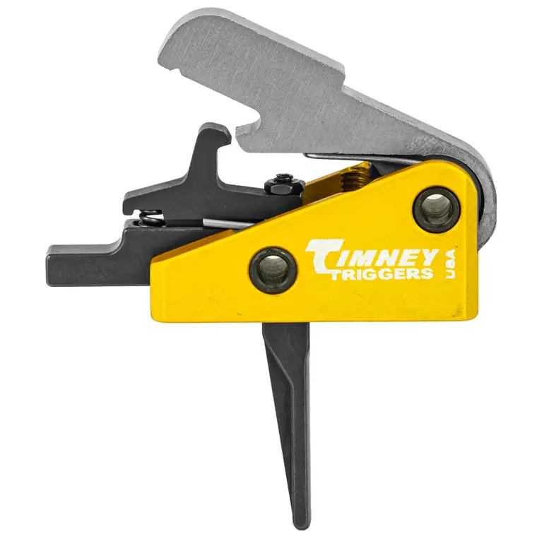Certified Timney Triggers Trigger | Solid | Straight | 3 Lbs | Fits AR-15 | Small Pin | Black Finish | 667S-ST