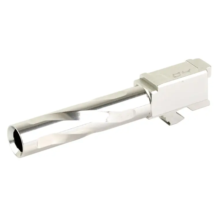 Zaffiri Precision Pistol Barrel | 40 S&W | 3.9" | Stainless Finish | Silver | For Glock 23 Gen 1-3 | ZP.23BSS Crafted