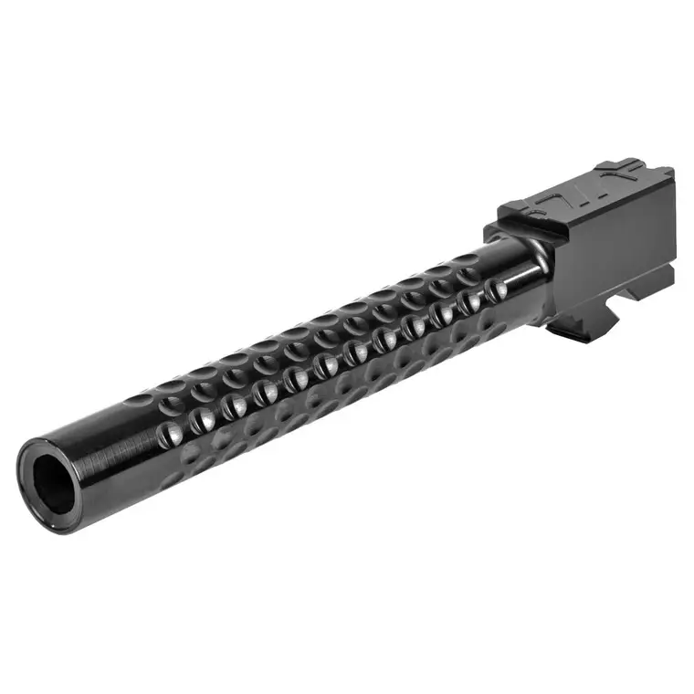 Clearance Zev Technologies Optimized Match Barrel | For Glock 34 | Gen 5 | Unthreaded | Black | BBL-34-OPT-5G-DLC