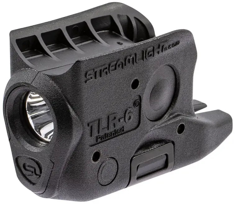 Today Only Streamlight TLR-6 Weapon Light | For Glock 42/43 | 100 Lumens | Black Polymer | White Light | 69280