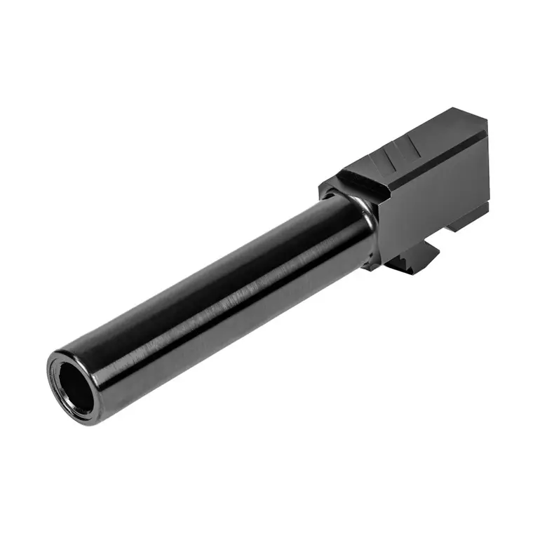 ZEV Technologies Pro Match Barrel | For Glock 19 | Gen1-5 | Unthreaded | Black | BBL-19-PRO-DLC Direct From Factory