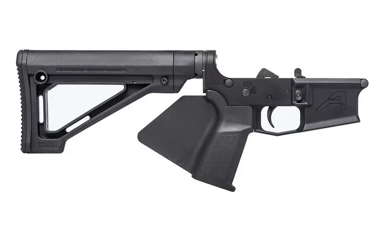 Aero Precision M4E1 Featureless Complete Lower Receiver w/ Magpul Fixed Carbine Stock| Complete Lower | M4E1 | Black | APAR600131 Best Choice