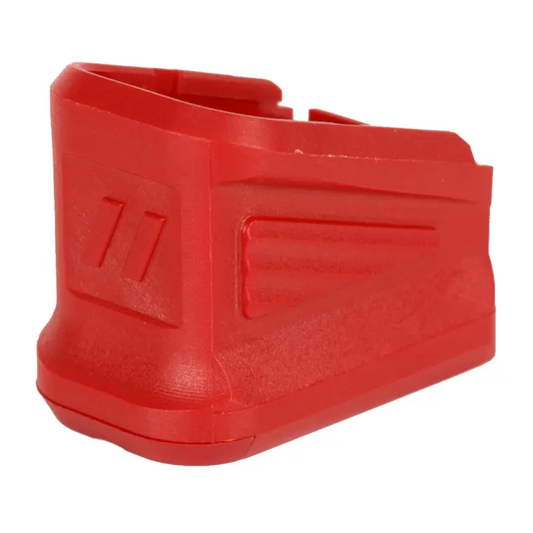 Express Delivery ZEV Technologies Polymer Base Pad | For Glock 17 | Red | BPAD-G17-5-R