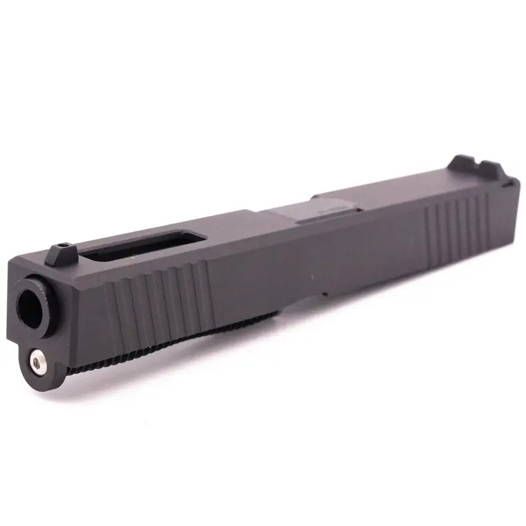 Live Free Armory LF17 Complete Slide | Slide | 4.49" Barrel | For Glock 17 | 9mm | Black Barrel | Black Next Day Delivery