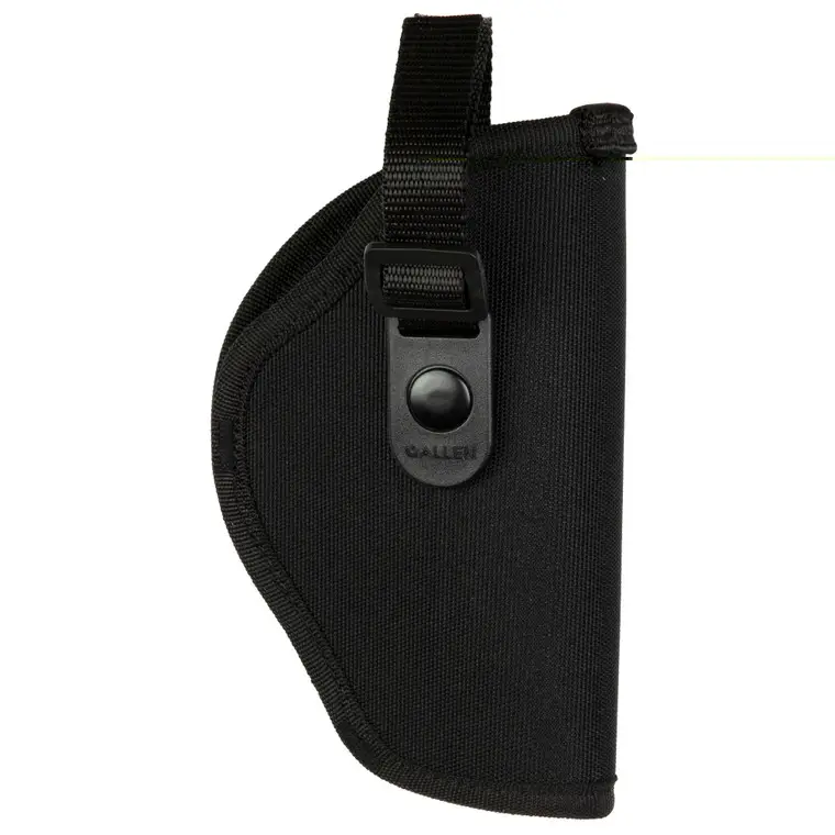 Allen Company Cortez | Outside Waistband Holster | Fits Large Autos with 3.5"-4.5" Barrels | Nylon Construction | Snap Closure | Matte Finish | Black | Right Hand | 44807 Certified