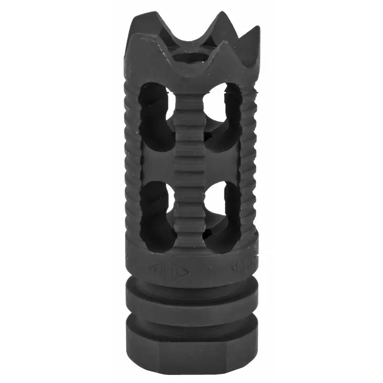 Yankee Hill Machine Co Phantom Muzzle Brake | Aggressive/Toothed | 1/2X28 | Fits AR Rifles | Black Finish | YHM-28-5M1 Certified