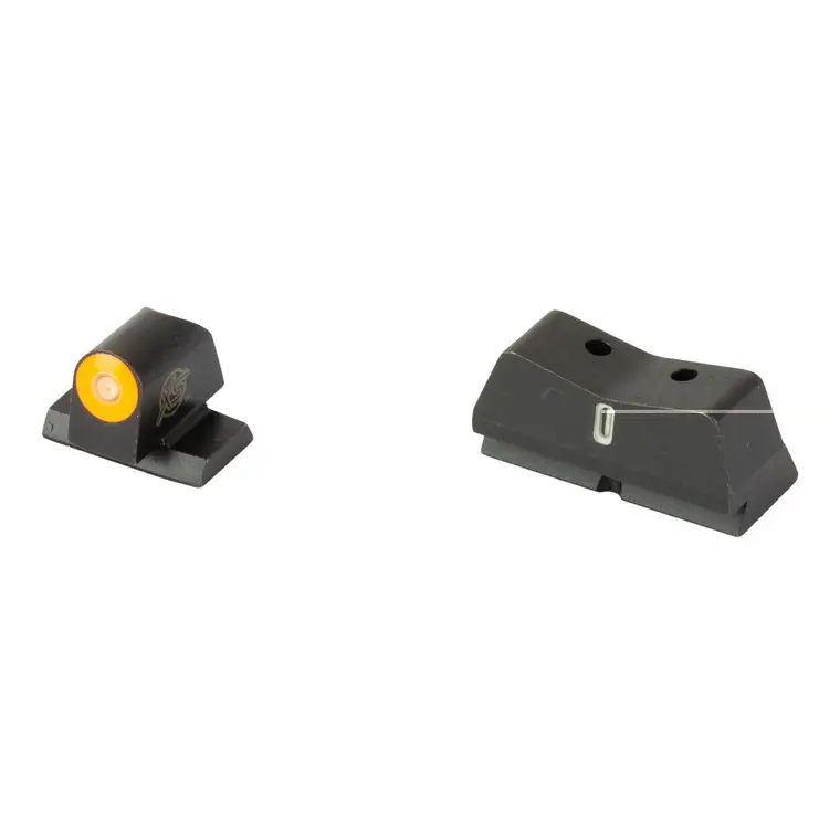 XS Sights DXT2 Big Dot | Tritium Night Sight | For S&W M&P 2.0 Optics Ready Compact/Fullsize | Standard Height | Orange Front Outline | Green Tritium Front/Rear | SW-0039S-5N Hot Picks