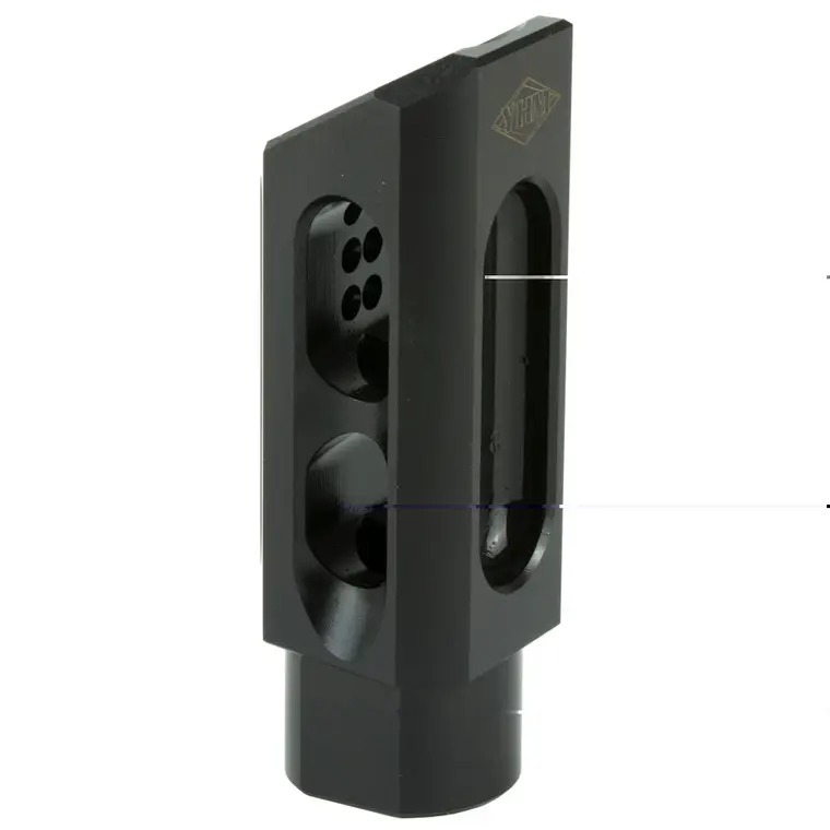 Yankee Hill Machine Co Slant Brake/Compensator | Muzzle Brake | 30 Caliber | Black | 5/8X24 | AR | YHM-3085-MB-A Luxury