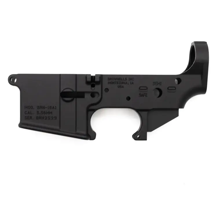 Premium Brownell's BLEM AR-15 Lower | Used | Multi-Cal | Black | 2529