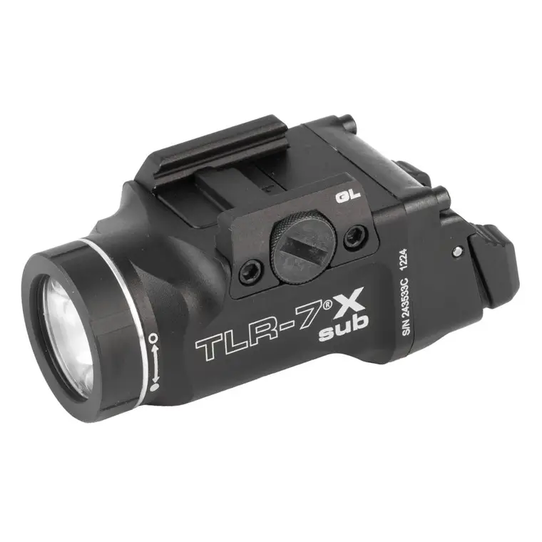 Streamlight TLR-7 Sub Weaponlight | 500 Lumens | Black | For Glock 43X/48 | 69400 Affordable