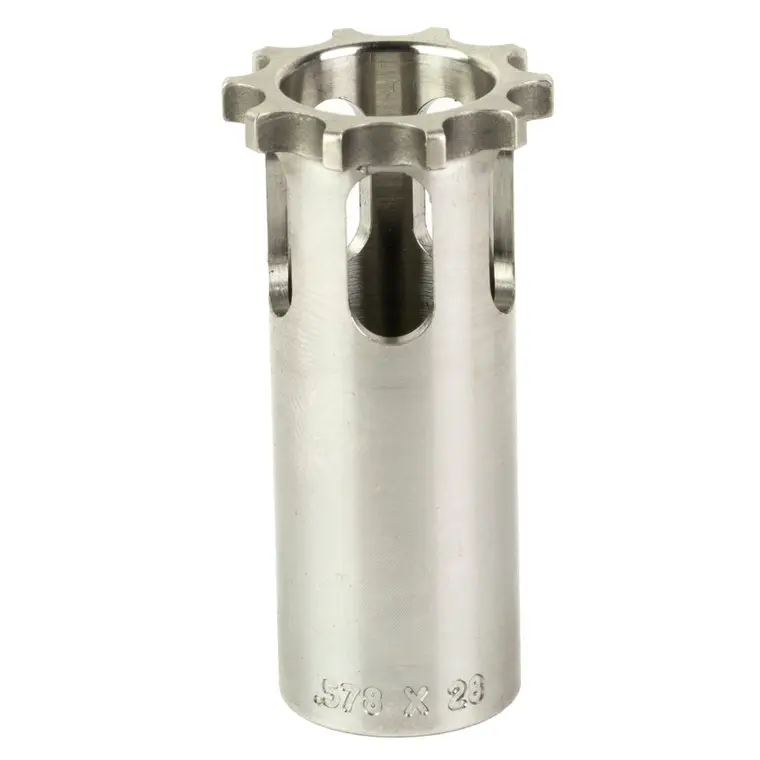 One Day Deal Yankee Hill Machine Co Nielsen Pistons | 45 Cal | .578"-28 | Stainless Steel | Compatible with YHMs Booster Housing YHM-2055 as Well as Many Popular Pistol Suppressors | Silver | YHM-2062-28