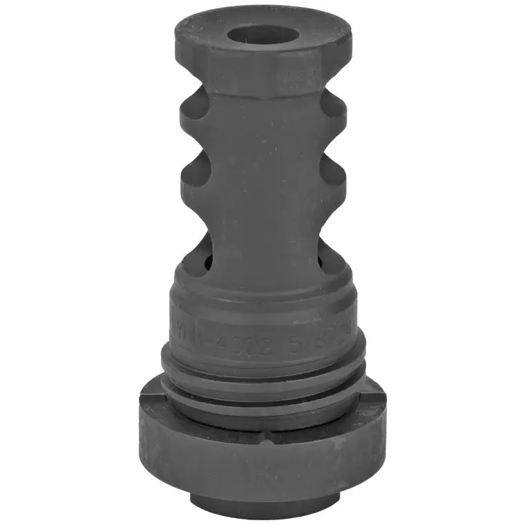 Yankee Hill Machine Co QD Muzzle Brake | 30 Caliber | 5/8X24 | Black Finish | YHM-4302-MB-24A Must Have