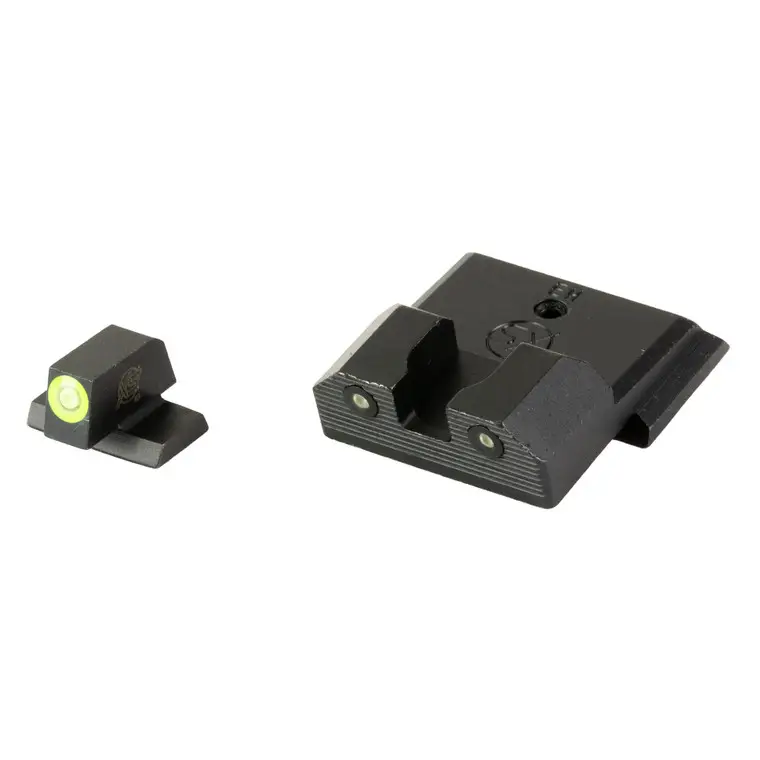 XS Sights R3D 2.0 | Tritium Night Sight | Fits S&W M&P Full Size & Compact (Not Optic Ready),Green Front Outline | Tritium Front/Rear | SW-R201P-6G Must Have