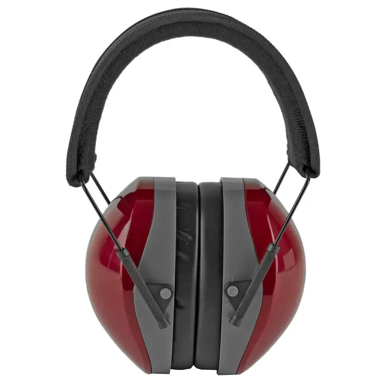 Radians Folding Terminator Earmuff | Red | NRR 29 | TR0360CS High Quality