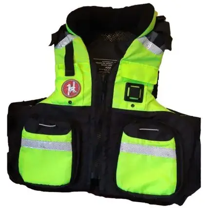 Weekend Sale First Watch Av-800 Four Pocket Flotation Vest - Hi-Vis Yellow - Xxl To3xl