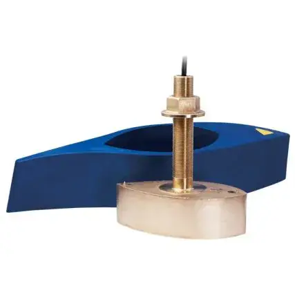 Weekend Sale Furuno 526t-Hdd Bronze Broadband Thru-Hull Transducer W/Temp, Built-In Diplexer & Hi-Speed Fairing Block 1kw (10-Pin)