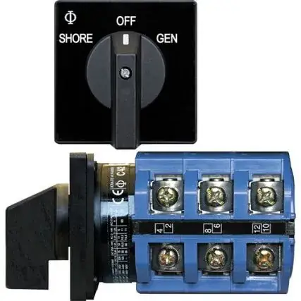 Blue Sea 9019 Switch, Ac 240vac 63a Off +2 Positions New Release