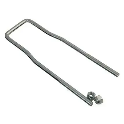 High Quality C.E. Smith Spare Tire Carrier W/Lug Nuts - 12"