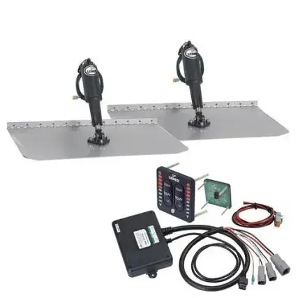 Affordable Lenco 12" X 18" Standard Trim Tab Kit W/Led Indicator Switch Kit 12v