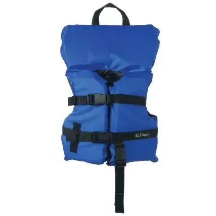 Onyx Nylon General Purpose Life Jacket - Infant/Child Under 50lbs - Blue Popular