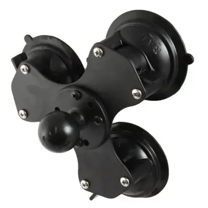 Fast Shipping Ram Mount Triple Suction Cup Base W/1.5" Ball
