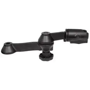 Budget Ram Mount 12" Double Swing Arm W/Open Swivel Single Socket