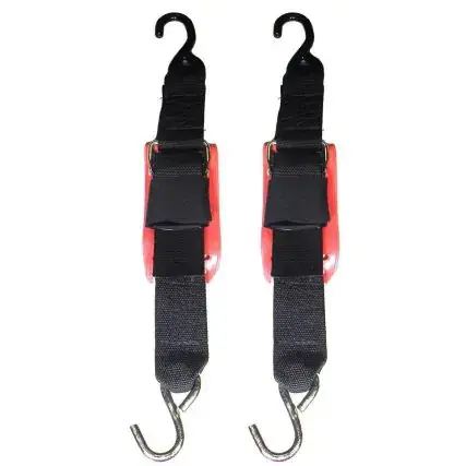 Discount Rod Saver Quick Release Trailer Tie-Down W/Vinyl Pad - 2" X 4' - Pair