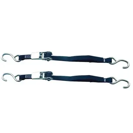 Affordable Rod Saver Stainless Steel Ratchet Tie-Down - 1" X 3' - Pair