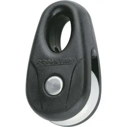 Order Now Ronstan Kite Block - Black W/White Sheave (Pair)