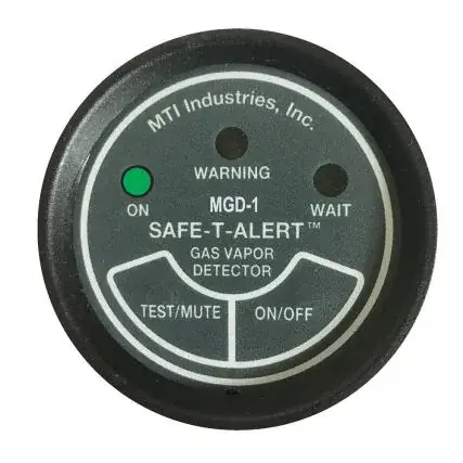 Super Sale Safe-T-Alert Gas Vapor Alarm Ul 2" Instrument Case - Black
