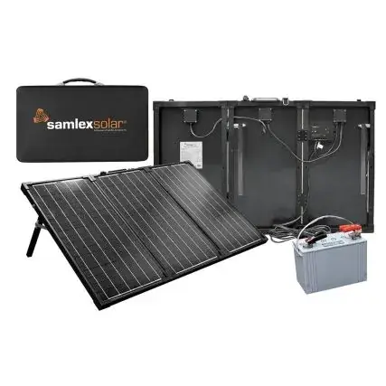Factory Price Samlex Portable Solar Charging Kit - 135w