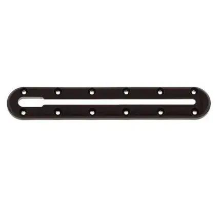 Scotty 440 Low Profile Track - Black - 8" While Supplies Last