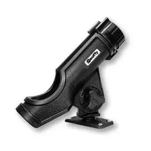 Scotty Powerlock Rod Holder Black W/244 Flush Deck Mount Last Chance