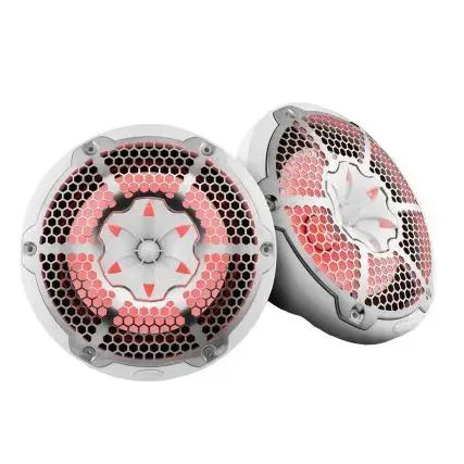 Trending Ds18 Hydro 10" 2-Way Speakers W/Bullet Tweeter & Integrated Rgb Led Lights - White