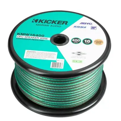 Best Price Kicker Kmw16400 16awg Speaker Wire - 400'