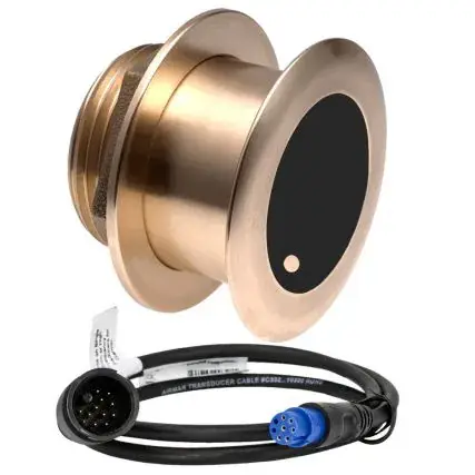 Airmar B175mw Med Ultra Wide 1kw, 20 Degree Chirp Thru-Hull Transducer F/8-Pin Garmin Free Returns