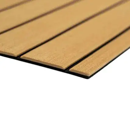 Express Delivery Seadek 40" X 80" 6mm Teak Full Sheet - Brushed Texture - Camel/Black (1016mm X 2032mm X 6mm)